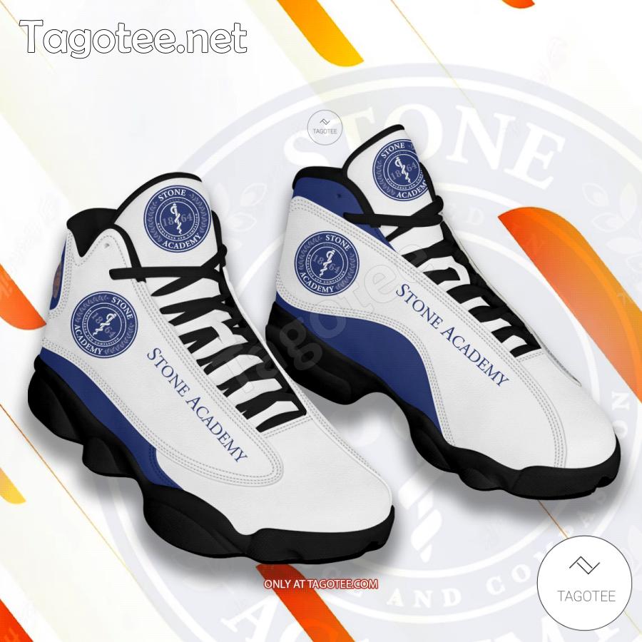 Stone Academy Logo Air Jordan 13 Shoes - BiShop