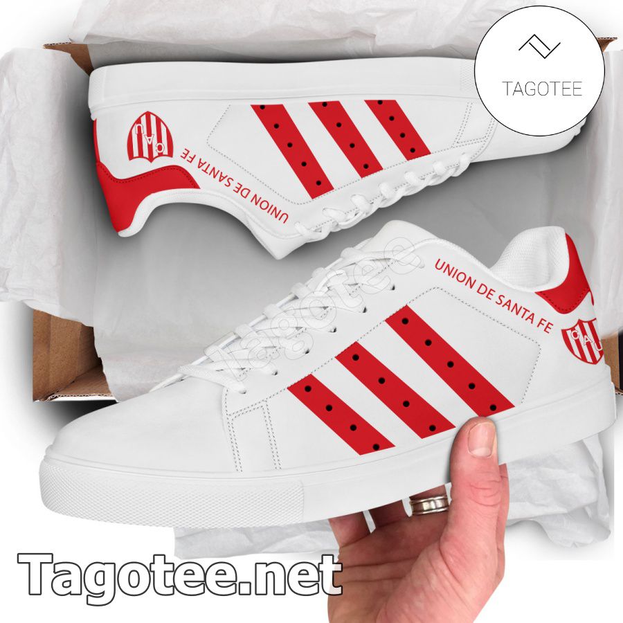 Union De Santa Fe Logo Stan Smith Shoes - MiuShop