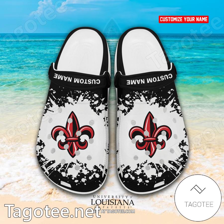 University of Louisiana at Lafayette Crocs Clogs - EmonShop a