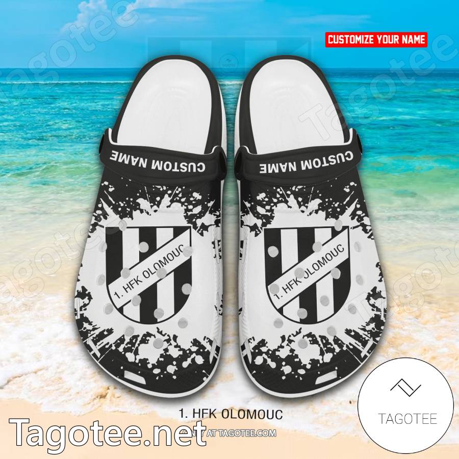 1. HFK Olomouc Custom Name Crocs Clogs - EmonShop a