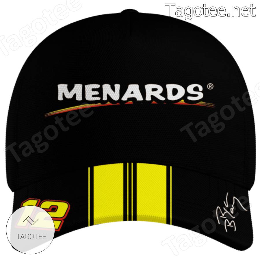 12 Ryan Blaney Menards Nascar Cap