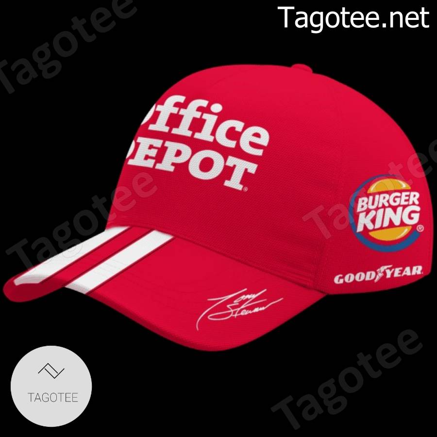 14 Tony Stewart Office Depot Nascar Cap a