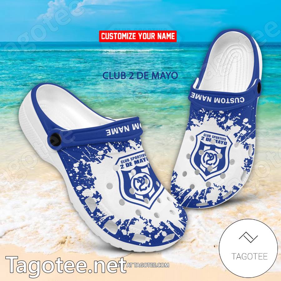 2 de Mayo Custom Name Crocs Clogs - EmonShop