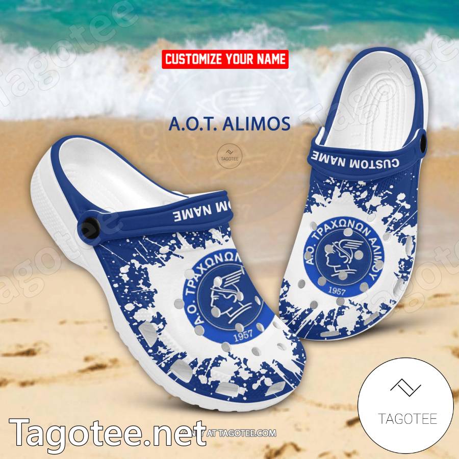 AOT Alimos Custom Name Crocs Clogs - EmonShop