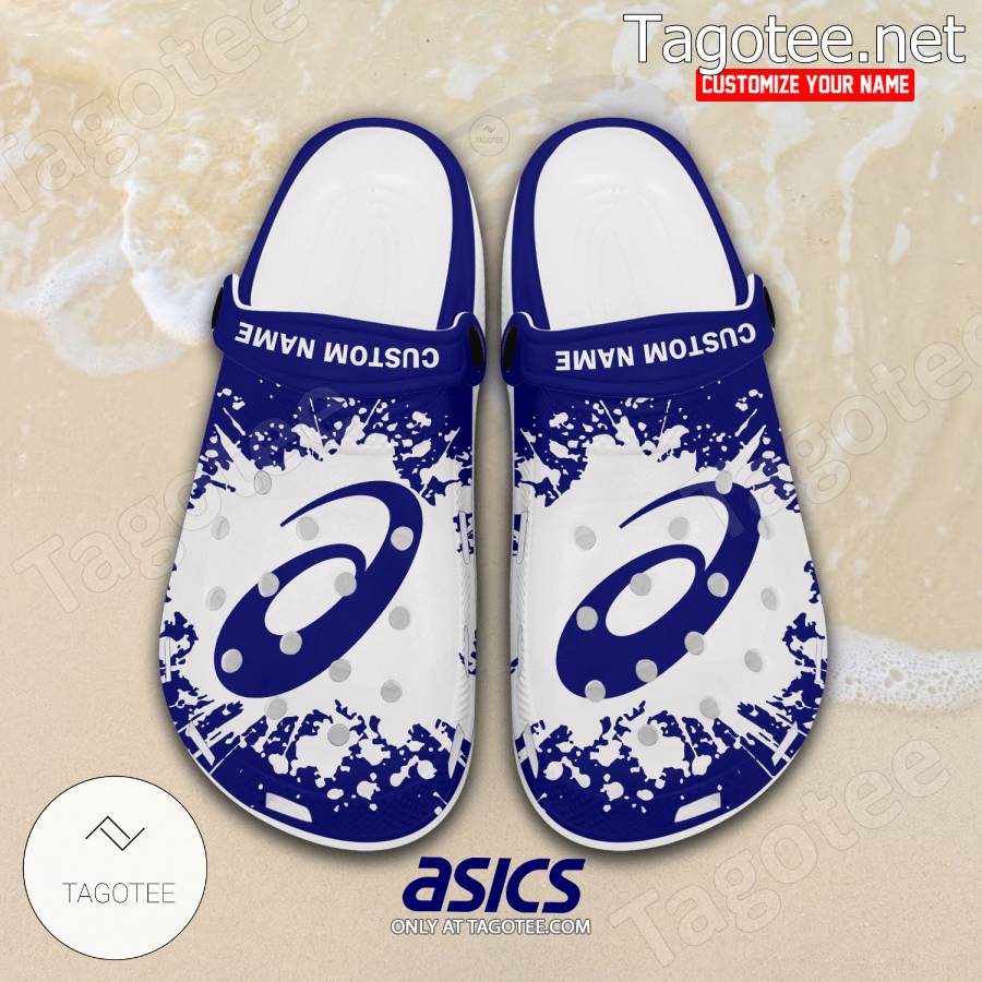 ASICS Logo Crocs Clogs - EmonShop a