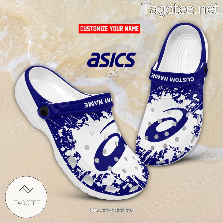 ASICS Logo Crocs Clogs - EmonShop