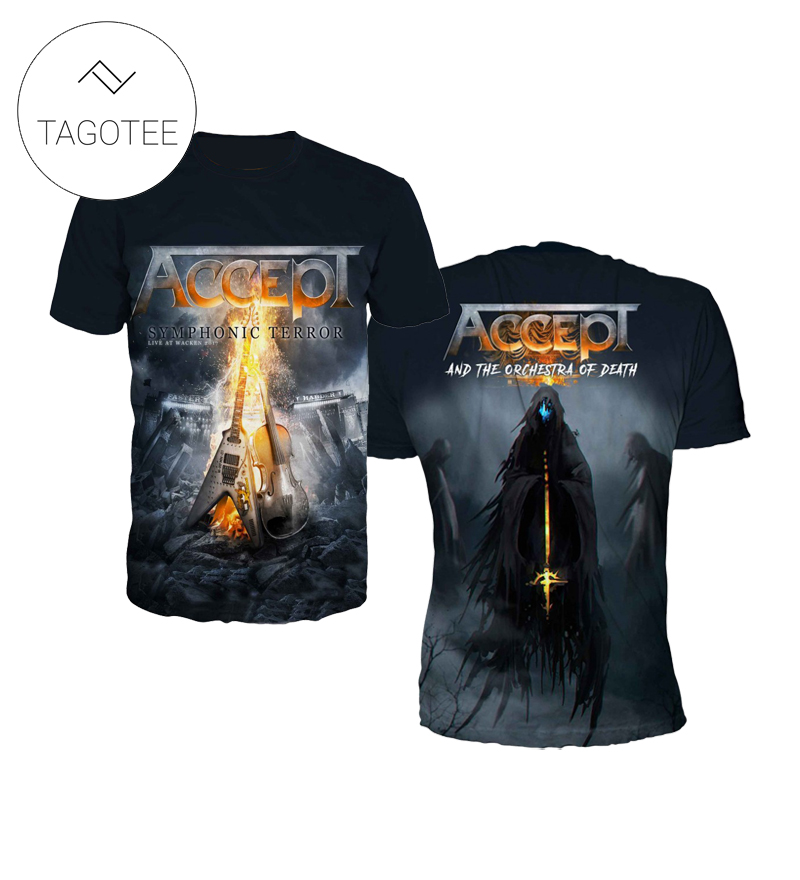 Accept Symphonic Terror Album Cover Shirt