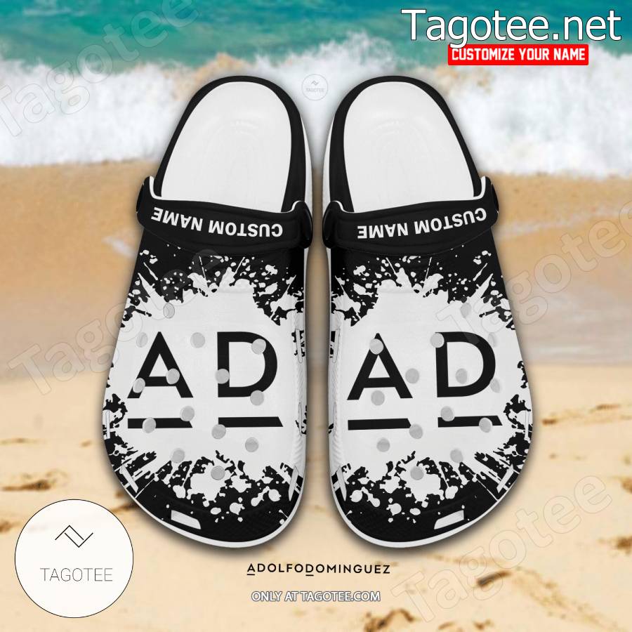 Adolfo Dominguez Logo Crocs Clogs - EmonShop a