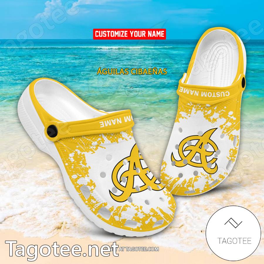 Aguilas Cibaenas Custom Crocs Clogs - EmonShop