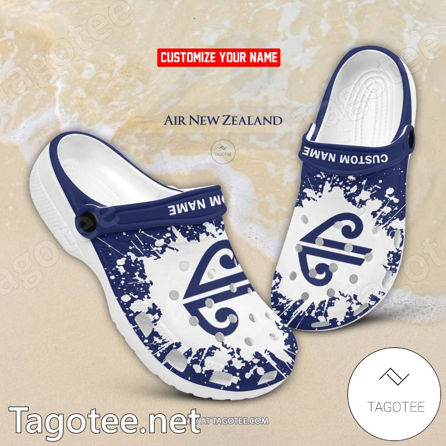 Air New Zealand Logo Crocs Clogs - EmonShop