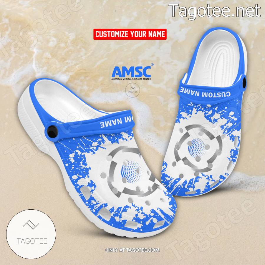 American Medical Sciences Center Logo Crocs Clogs - BiShop