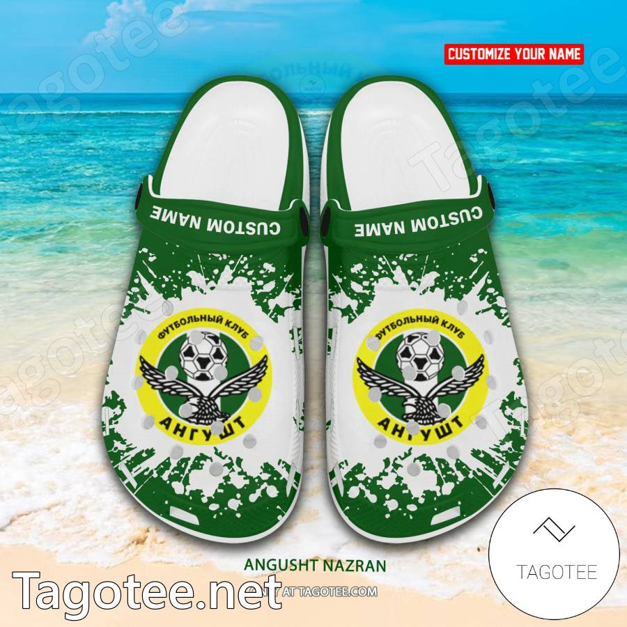 Angusht Nazran Custom Name Crocs Clogs - EmonShop a