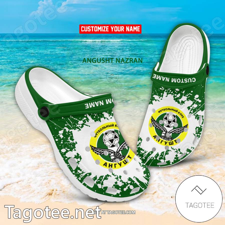 Angusht Nazran Custom Name Crocs Clogs - EmonShop