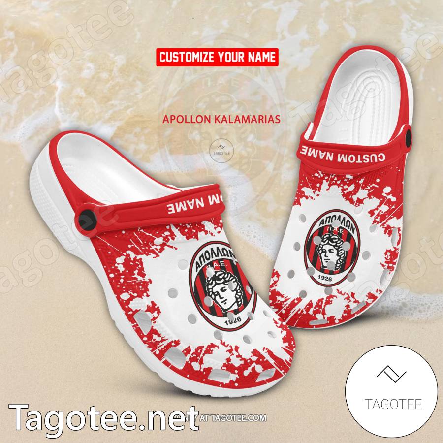 Apollon Kalamarias Custom Name Crocs Clogs - EmonShop