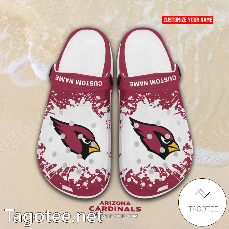 Arizona Cardinals Custom Crocs Clogs - EmonShop a