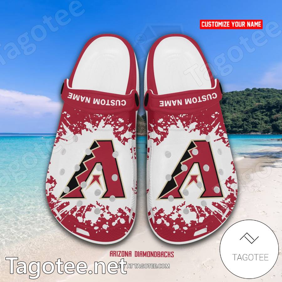 Arizona Diamondbacks Custom Crocs Clogs - EmonShop a