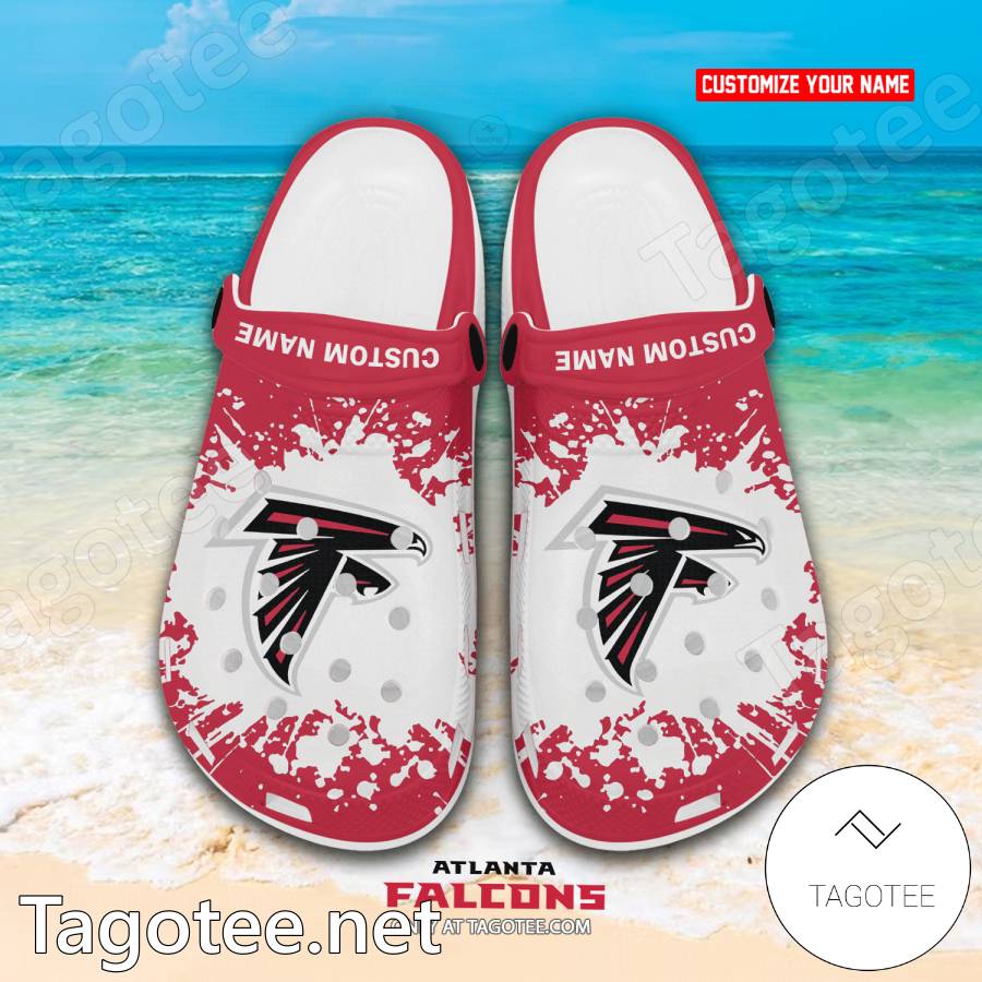 Atlanta Falcons Custom Crocs Clogs - EmonShop a