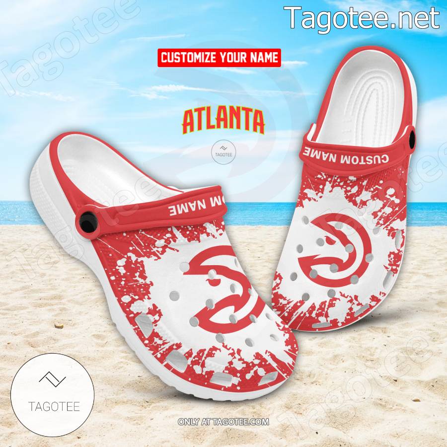 Atlanta Hawks Crocs Clogs - EmonShop