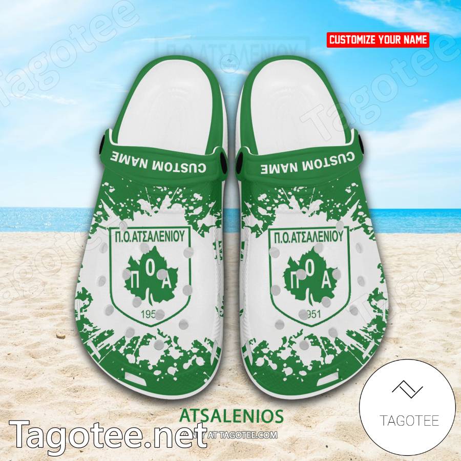 Atsalenios Custom Name Crocs Clogs - EmonShop a