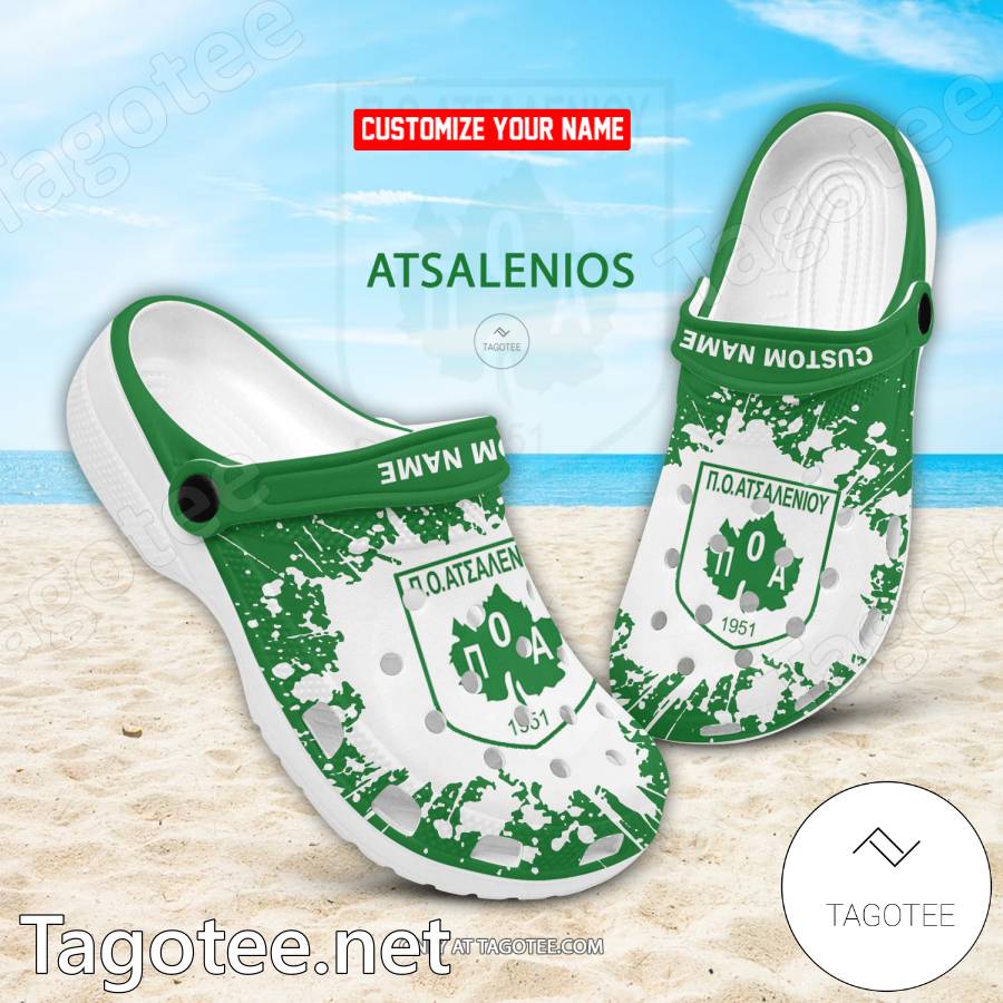 Atsalenios Custom Name Crocs Clogs - EmonShop