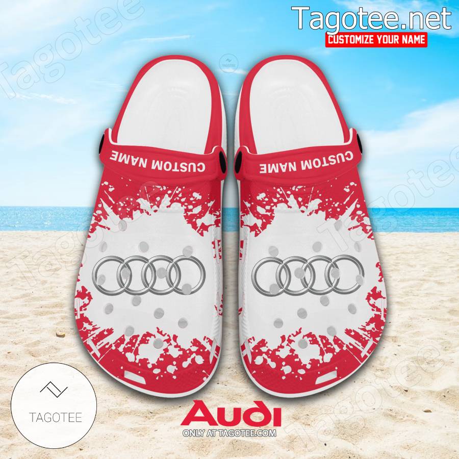 Audi Brand Crocs Clogs - EmonShop a