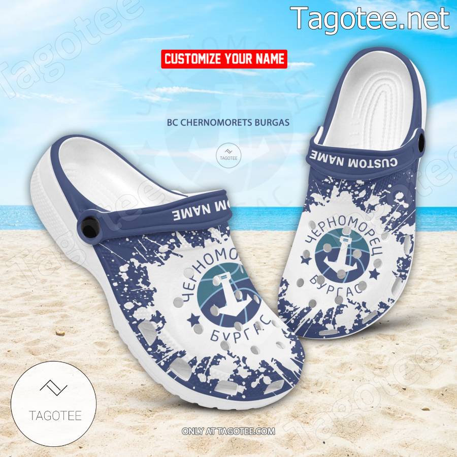 BC Chernomorets Burgas Custom Crocs Clogs - EmonShop