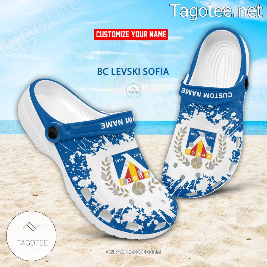 BC Levski Sofia Custom Crocs Clogs - EmonShop