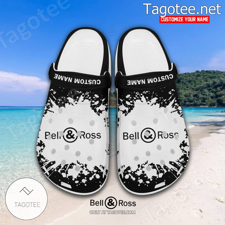 Bell & Ross Logo Crocs Clogs - EmonShop a