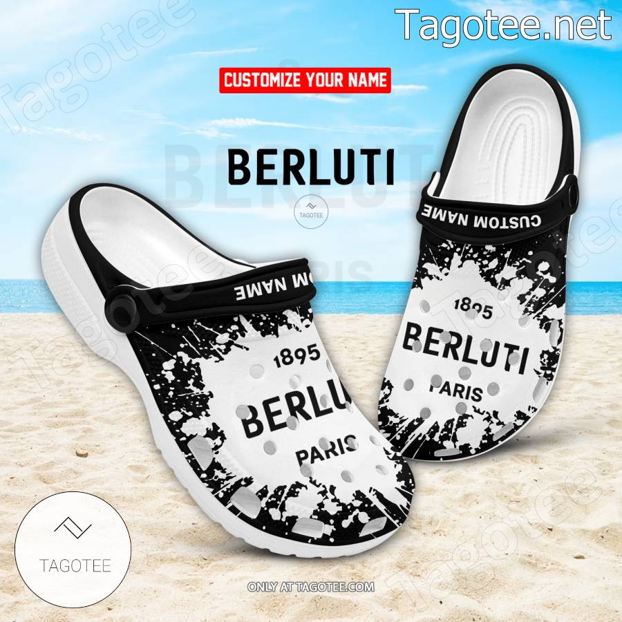 Berluti Logo Crocs Clogs - EmonShop