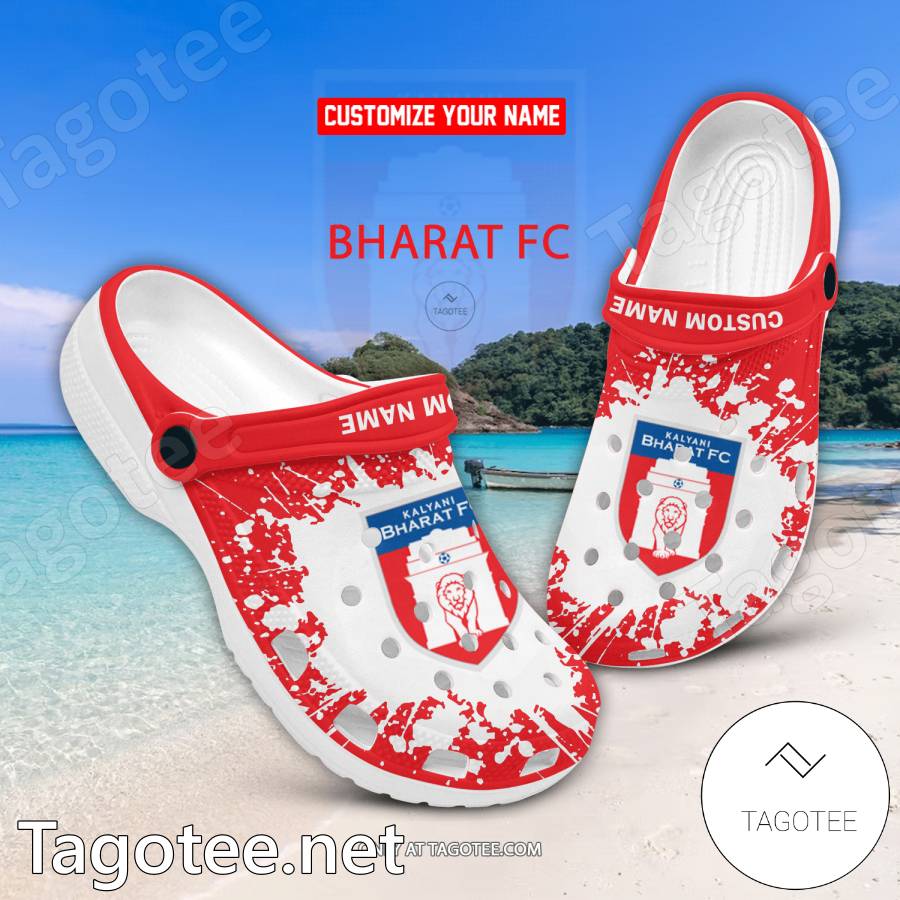 Bharat FC Custom Name Crocs Clogs - EmonShop