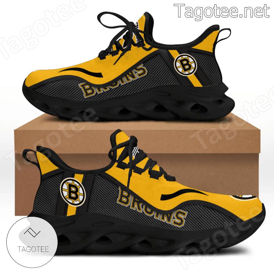 Boston Bruins Personalized NHL Max Soul Shoes a