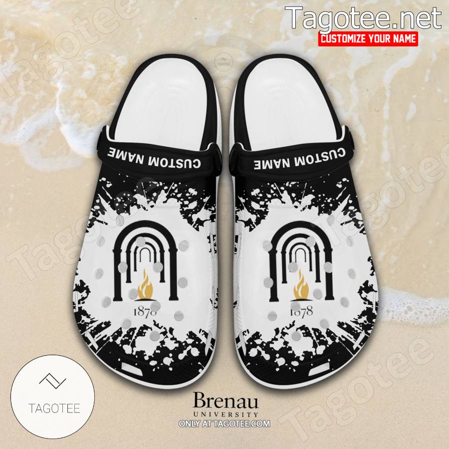 Brenau University Logo Crocs Clogs - BiShop a