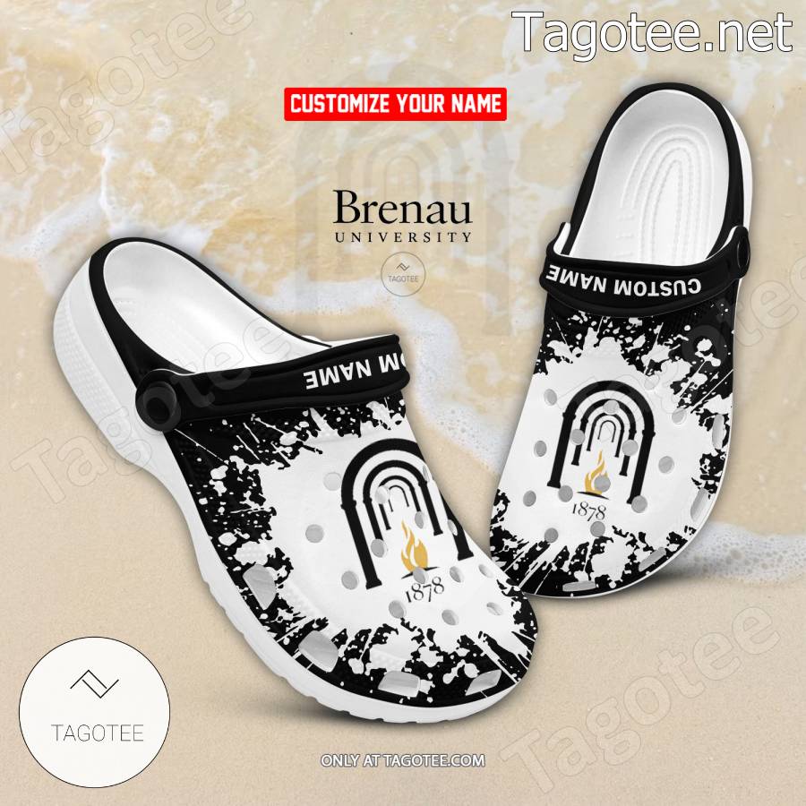 Brenau University Logo Crocs Clogs - BiShop