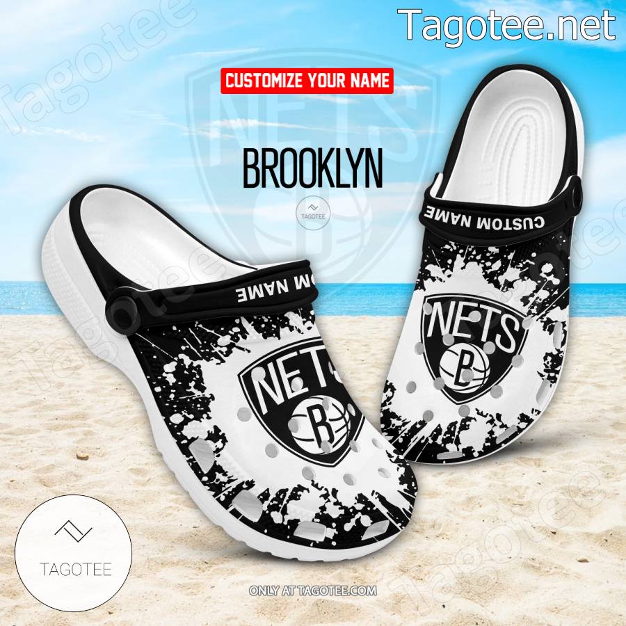 Brooklyn Nets Crocs Clogs - EmonShop