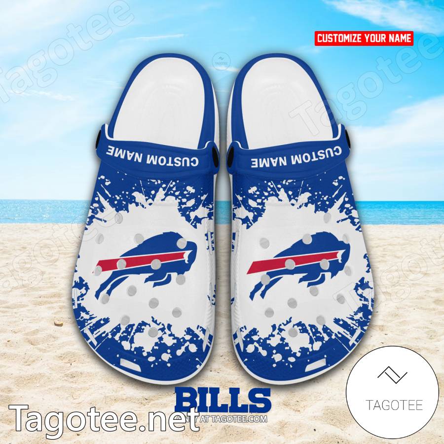 Buffalo Bills Custom Crocs Clogs - EmonShop a