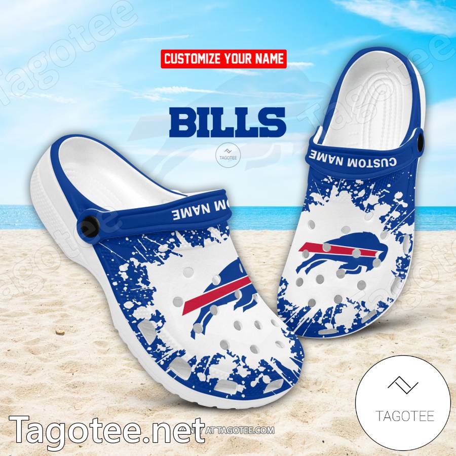 Buffalo Bills Custom Crocs Clogs - EmonShop