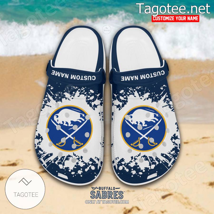 Buffalo Sabres Personalized Crocs Clogs - EmonShop a