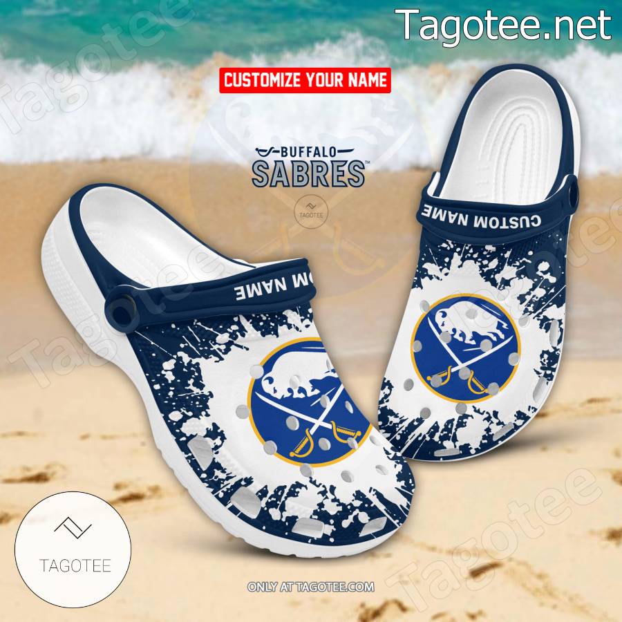 Buffalo Sabres Personalized Crocs Clogs - EmonShop