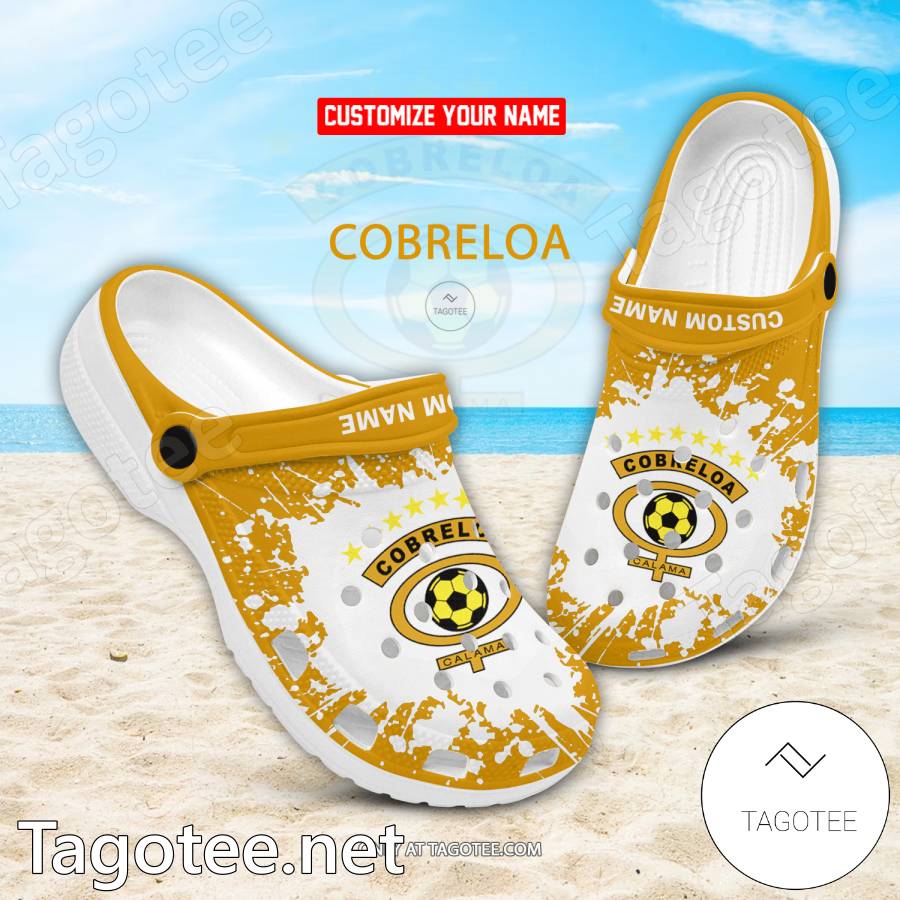 CD Cobreloa Custom Name Crocs Clogs - EmonShop