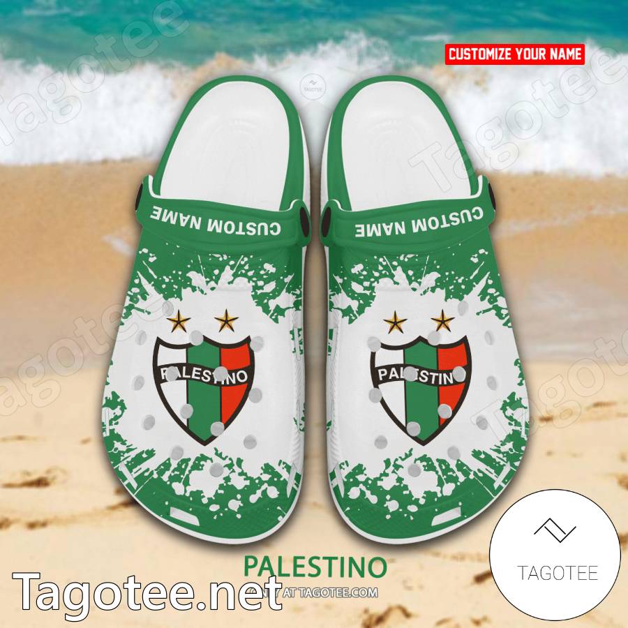 CD Palestino Custom Name Crocs Clogs - EmonShop a