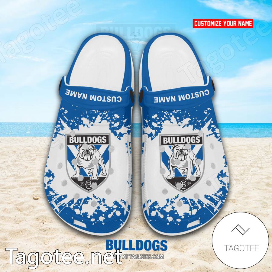 Canterbury-Bankstown Bulldogs Custom Crocs Clogs - EmonShop a