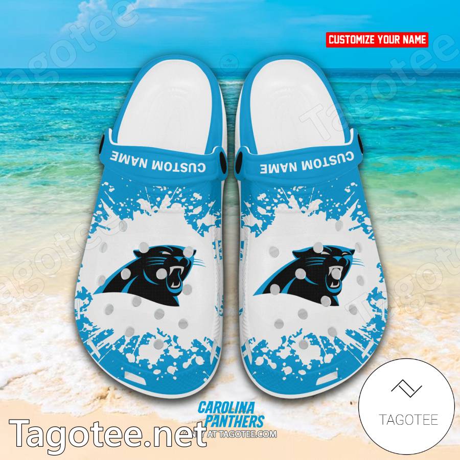 Carolina Panthers Custom Crocs Clogs - EmonShop a