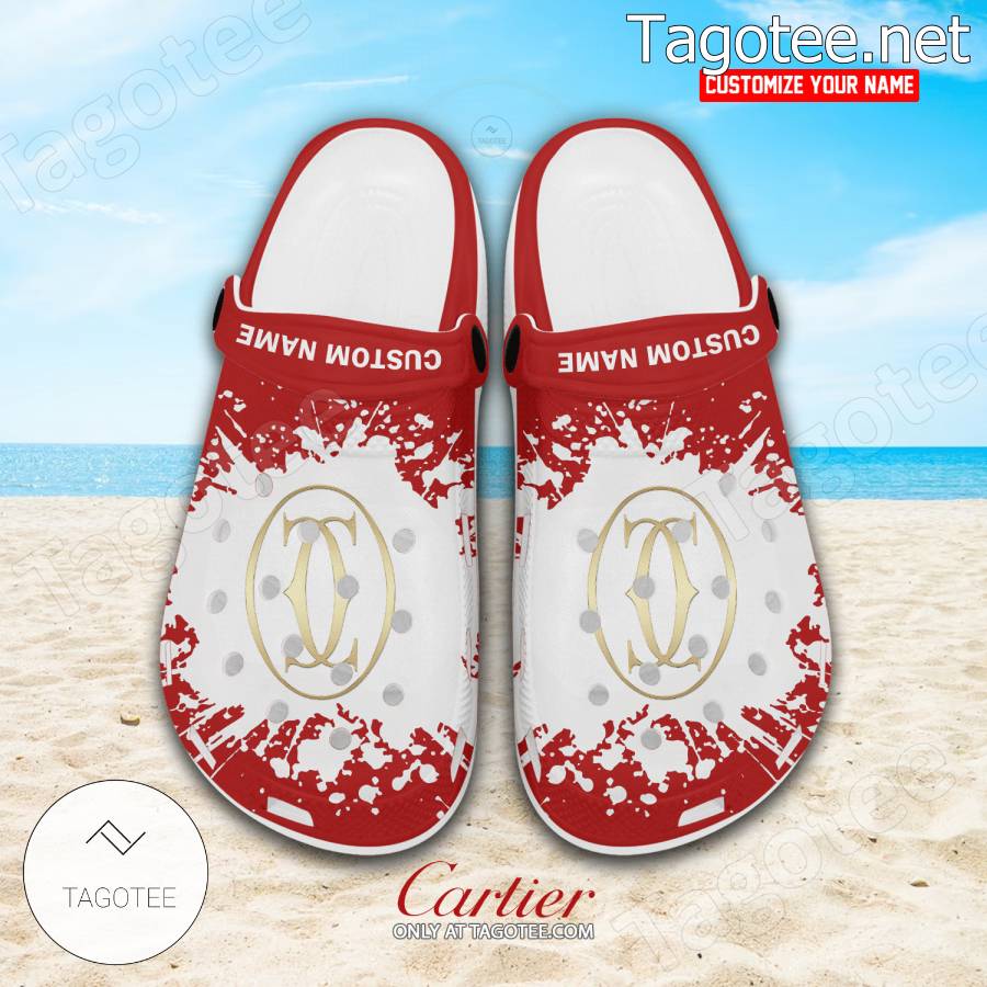 Cartier Logo Crocs Clogs - EmonShop a