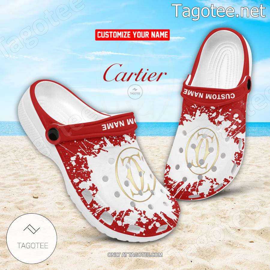 Cartier Logo Crocs Clogs - EmonShop