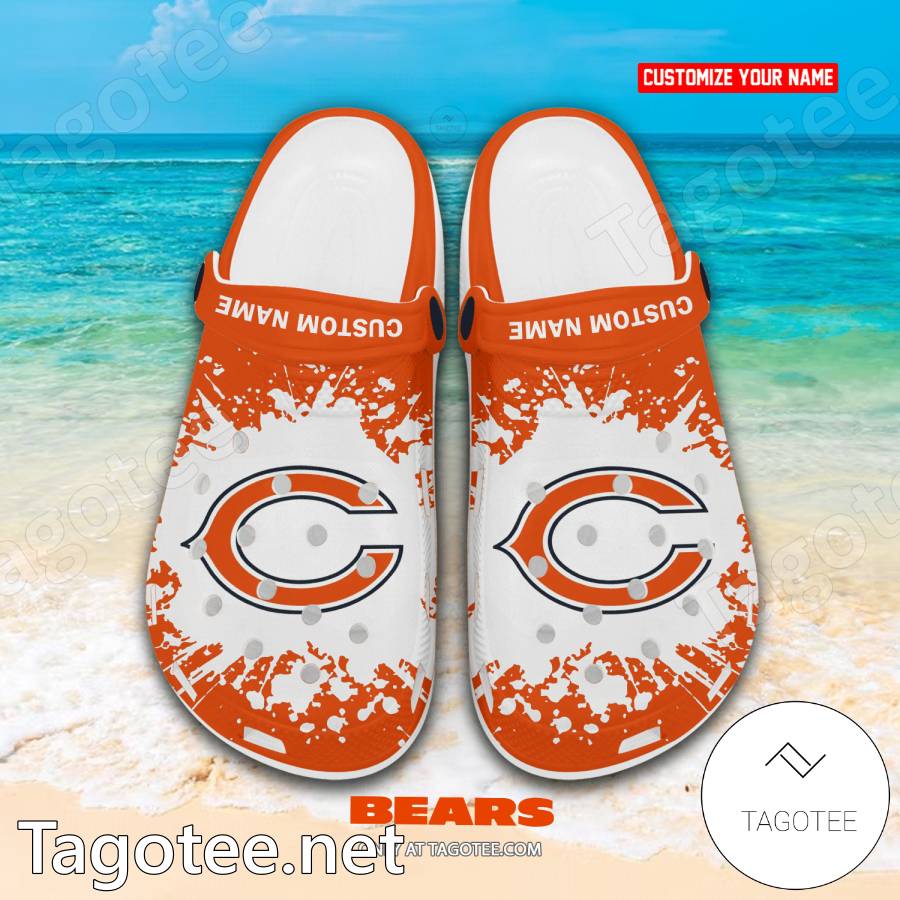 Chicago Bears Custom Crocs Clogs - EmonShop a