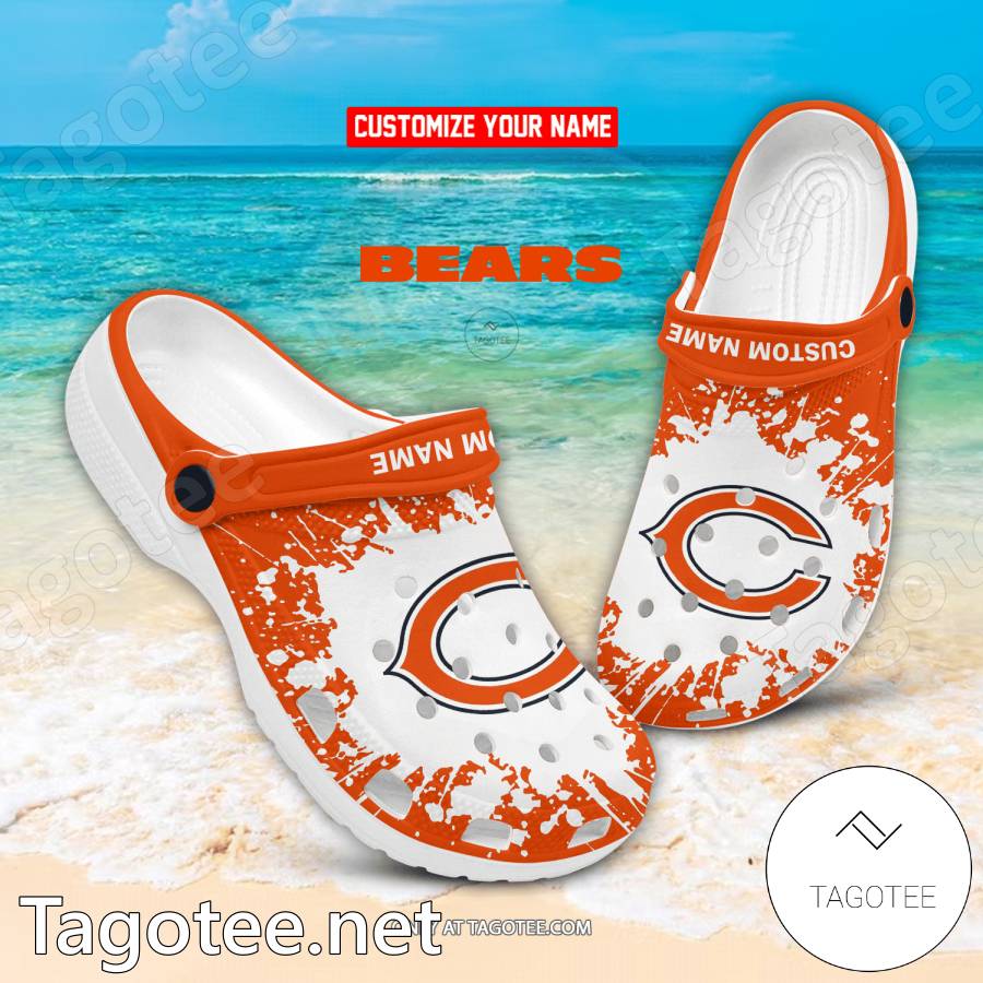 Chicago Bears Custom Crocs Clogs - EmonShop