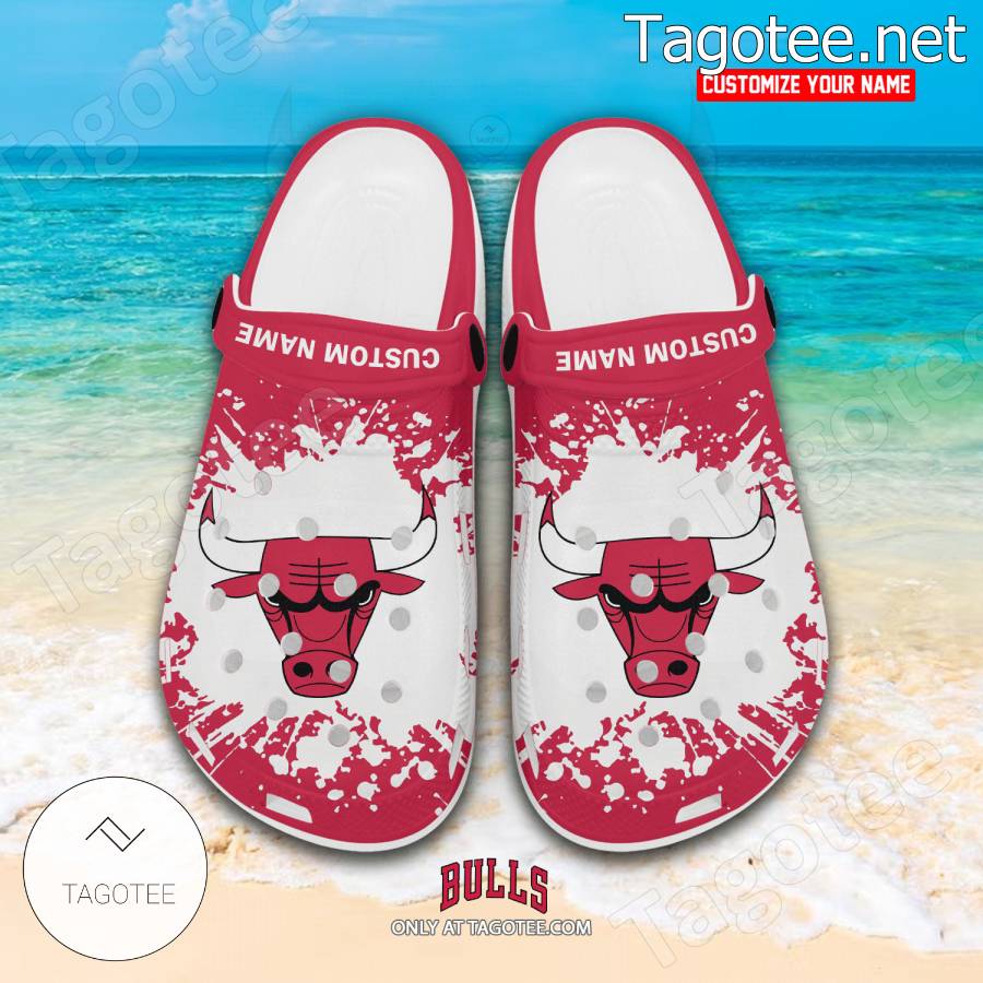 Chicago Bulls Crocs Clogs - EmonShop a