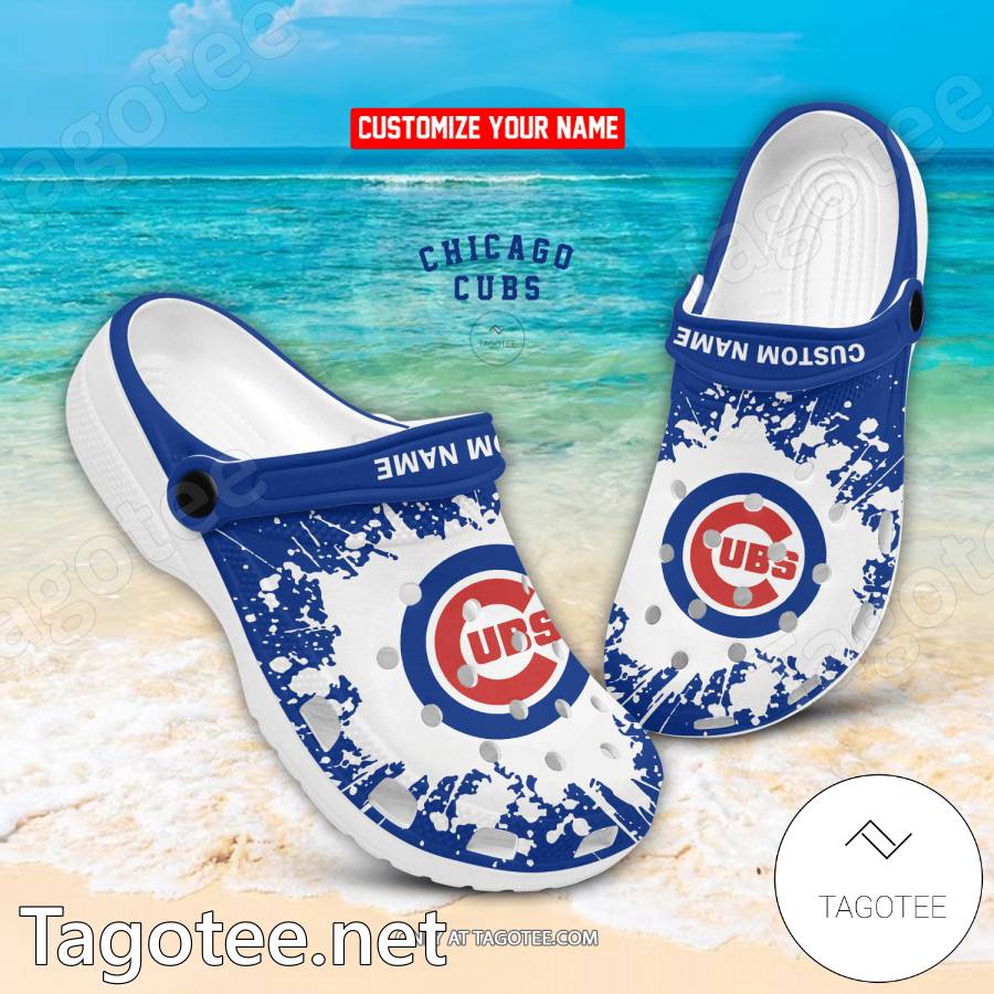 Chicago Cubs Custom Crocs Clogs - EmonShop