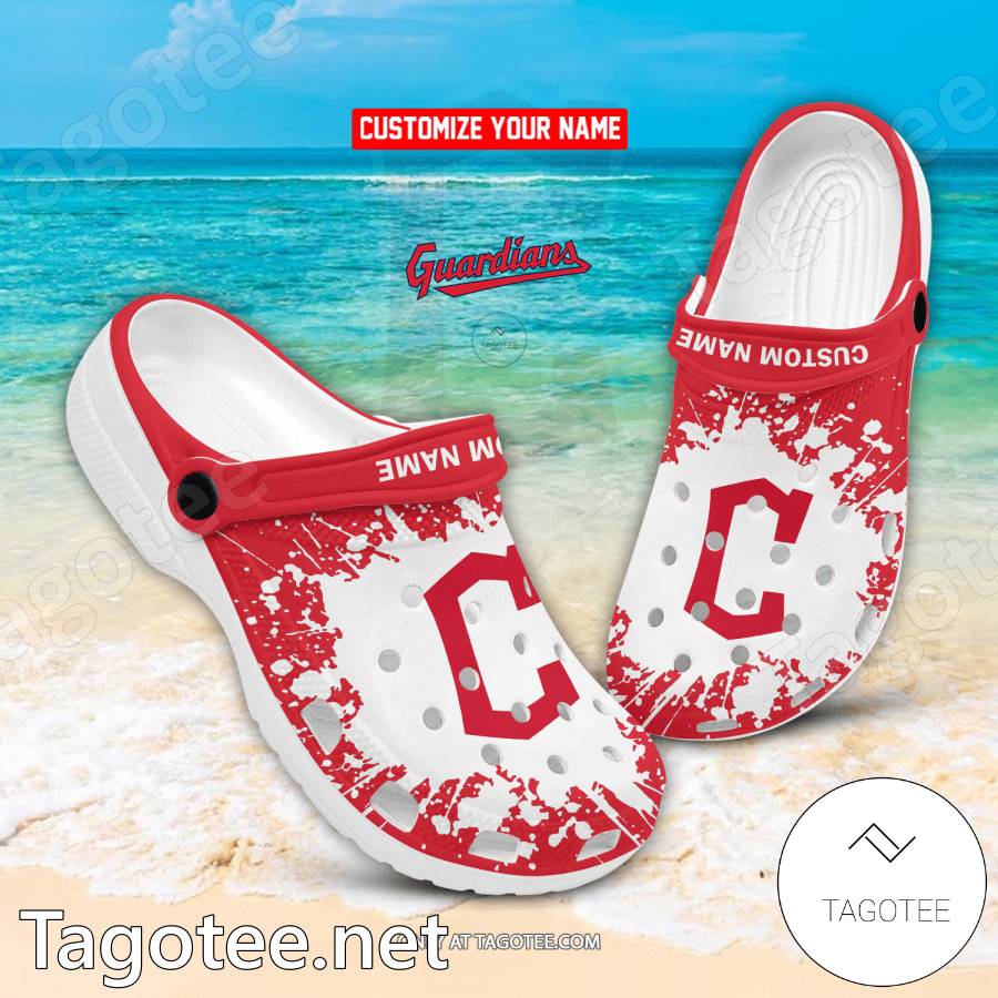 Cleveland Guardians Custom Crocs Clogs - EmonShop