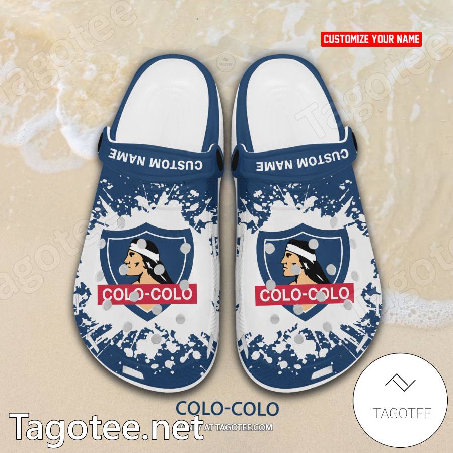 Colo Colo Custom Name Crocs Clogs - EmonShop a